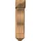 Ekena Millwork Funston Arts and Crafts Smooth Bracket w/ Offset Brace, Western Red Cedar, 7 1/2"W x 20"D x 32"H BKT0806X20X32FST03SWR - alternate 4